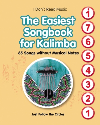 Coperta cărții 'The Easiest Songbook for Kalimba. 65 Songs without Musical Notes - Helen Winter'