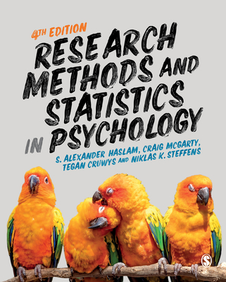 Coperta cărții 'Research Methods and Statistics in Psychology - S. Alexander Haslam'