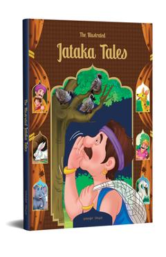 Coperta cărții 'The Illustrated Jataka Tales -'
