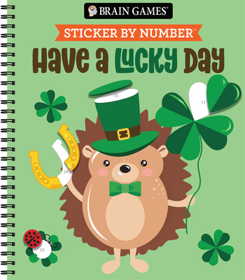 Brain Games - Sticker by Number: Have a Lucky Day - 