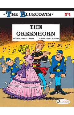 Coperta cărții 'The Greenhorn - Raoul Cauvin'