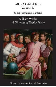 Coperta cărții 'William Webbe, 'A Discourse of English Poetry' (1586) - Sonia Hernández-santano'