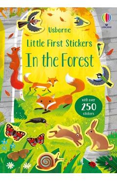 Coperta cărții 'Little First Stickers in the Forest - Caroline Young'