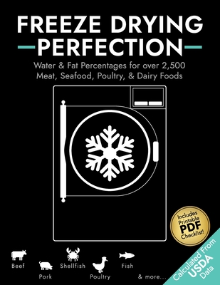 Freeze Drying Perfection: Water & Fat Percentages for over 2,500 Meat, Seafood, Poultry, and Dairy Foods - Penelope Pewter