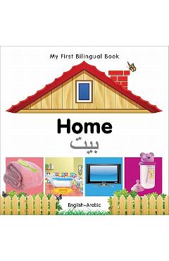 Coperta cărții 'My First Bilingual Book-Home (English-Arabic) -'