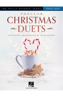 Coperta cărții 'Popular Christmas Duets: 8 Delightful Arrangements for Piano Duet - The Phillip Keveren Series -'