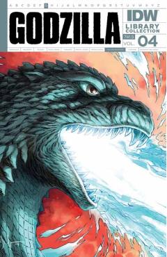 Coperta cărții 'Godzilla Library Collection, Vol. 4 - Chris Mowry'