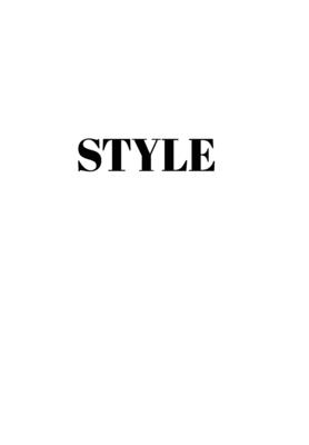 Style: Hardcover White Decorative Book for Decorating Shelves, Coffee Tables, Desk, Bookcase, Living Room, Office, Home Accen -