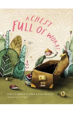 Coperta cărții 'A Chest Full of Words - Rebecca Gugger'