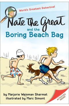 Coperta cărții 'Nate the Great and the Boring Beach Bag - Marjorie Weinman Sharmat'