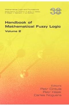 Coperta cărții 'Handbook of Mathematical Fuzzy Logic. Volume 2 - Petr Cintula'