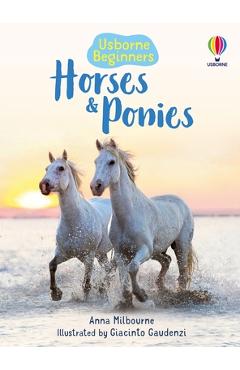 Coperta cărții 'Horses and Ponies - Anna Milbourne'