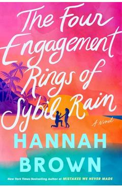 Coperta cărții 'The Four Engagement Rings of Sybil Rain - Hannah Brown'