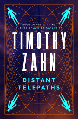 Coperta cărții 'Distant Telepaths: Stories - Timothy Zahn'
