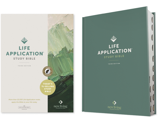 NLT Life Application Study Bible, Third Edition (Red Letter, Hardcover, Indexed) - 