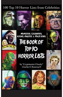 Coperta cărții 'The Book of Top Ten Horror Lists (hardback) - Charles F. Rosenay'