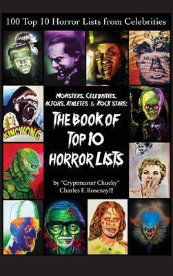 The Book of Top Ten Horror Lists (hardback) - Charles F. Rosenay
