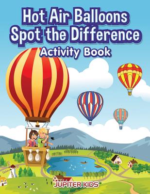 Hot Air Balloons Spot the Difference Activity Book - 
