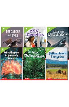 Coperta cărții 'Smithsonian Steam Life Science Informational Text for Middle School 6-Book Set -'
