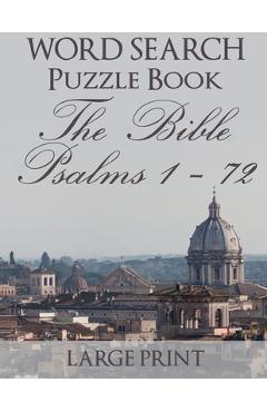 Poza produsului Word Search Puzzle Book The Bible Psalms 1-72: Rome - Blair Macpuzzle