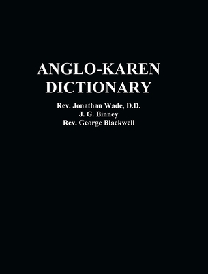 Anglo-Karen Dictionary - Jonathan Wade