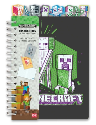 Minecraft: Hostile Mobs Spiral Notebook - 