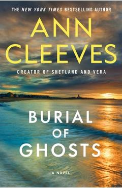 Coperta cărții 'Burial of Ghosts - Ann Cleeves'