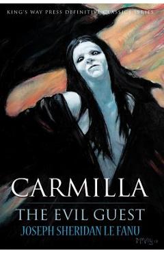 Coperta cărții 'Carmilla / The Evil Guest - Glenn Chadbourne'
