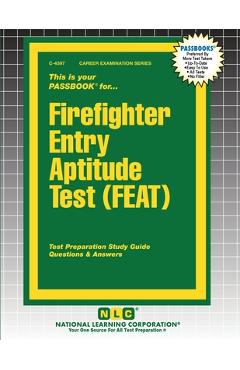 Coperta cărții 'Firefighter Entry Aptitude Test (FEAT) -'