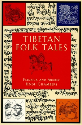 Coperta cărții 'Tibetan Folk Tales - Audrey Hyde-chambers'