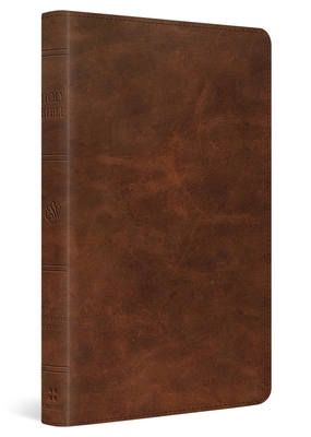 ESV Thinline Bible, Red Letter (Full Grain Leather, Deep Brown) -