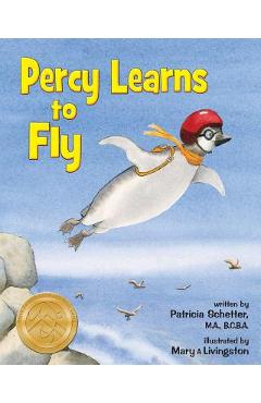 Coperta cărții 'Percy Learns to Fly - Patricia Schetter'
