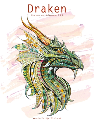 Draken Kleurboek voor Volwassenen 1 & 2 - Nick Snels