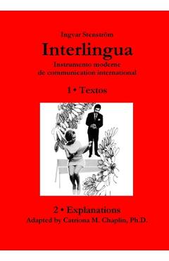 Coperta cărții 'Interlingua ─ Instrumento moderne de communication international (English version) - Ingvar Stenström'
