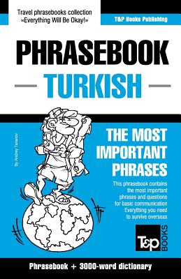 English-Turkish phrasebook and 3000-word vocabulary - Andrey Taranov