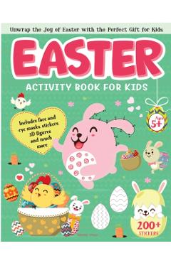 Coperta cărții 'Easter Activity Book for Kids -'