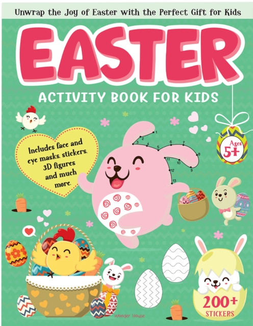 Coperta cărții 'Easter Activity Book for Kids -'
