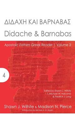 Coperta cărții 'Didache & Barnabas - Madison N. Pierce'