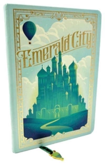 Wicked: Emerald City Journal with Ribbon Charm - 