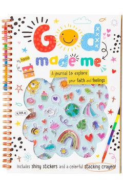 Coperta cărții 'God Made Me Journal -'