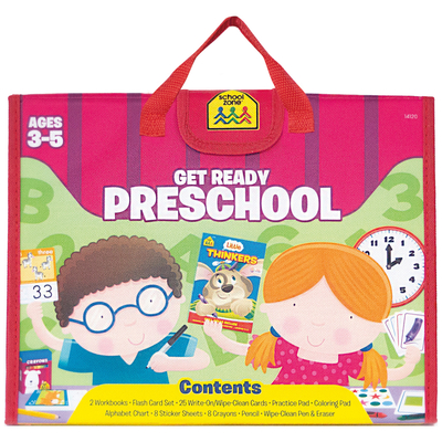 School Zone Get Ready Preschool Learning Playset - School Zone