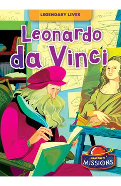 Coperta cărții 'Leonardo Da Vinci - Betsy Rathburn'