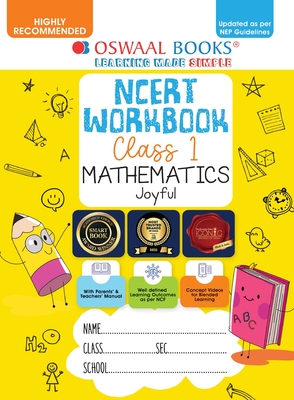 Oswaal NCERT Workbook Class 1 Mathematics Joyful (For Latest Exam) -