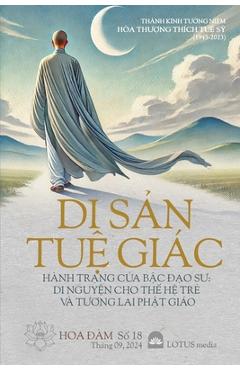 Coperta cărții 'Hoa Đàm #18: Di SẢn TuỆ Gi: Di SẢn TuỆ Giác - Xuân Phẻ Bạch'
