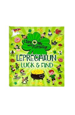Coperta cărții 'Leprechaun Luck & Find (I Spy with My Little Eye) - Flavio Remontti'