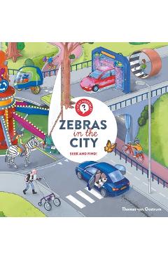 Coperta cărții 'Zebras in the City - Thomas Van Oostrum'