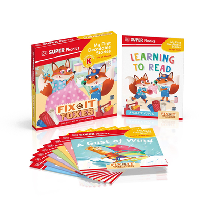 DK Super Phonics My First Decodable Stories Fix-It Foxes - 