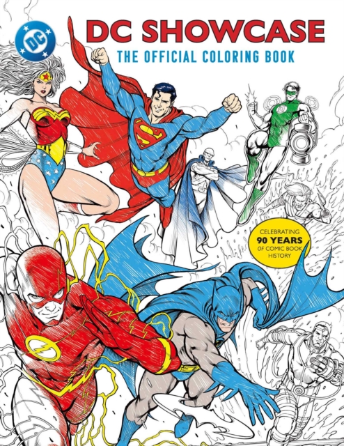 DC Comics: 90th Anniversary Official Coloring Book -