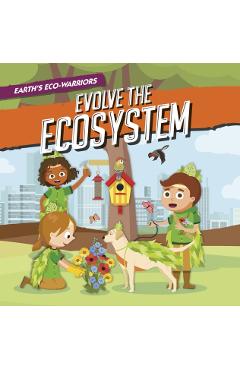 Coperta cărții 'Earth's Eco-Warriors Evolve the Ecosystem - Shalini Vallepur'