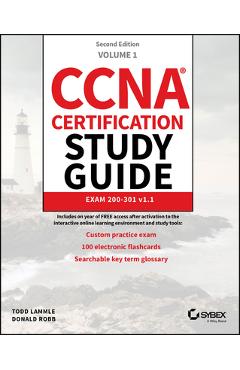 Poza produsului CCNA Certification Study Guide Volume 1: Exam 200-301 V1.1 - Todd Lammle